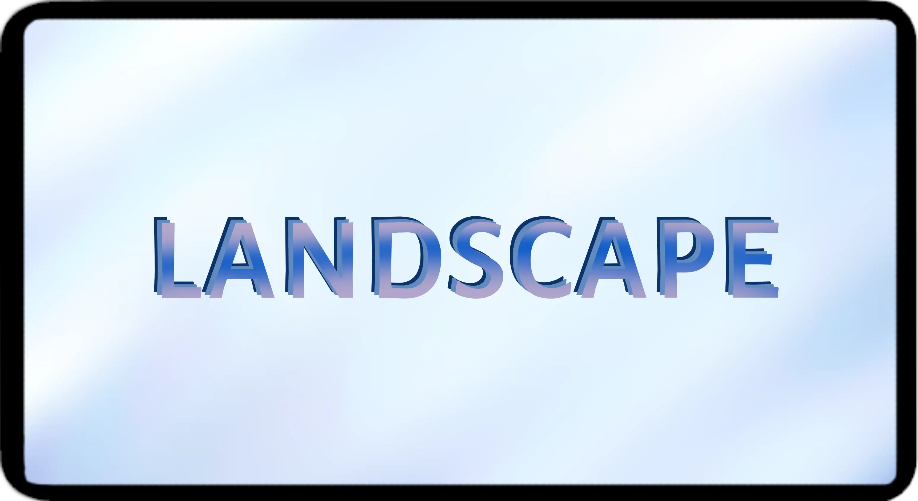 Landscape-Mode